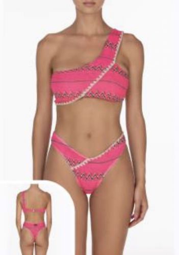 Costume bikini fascia monospalla