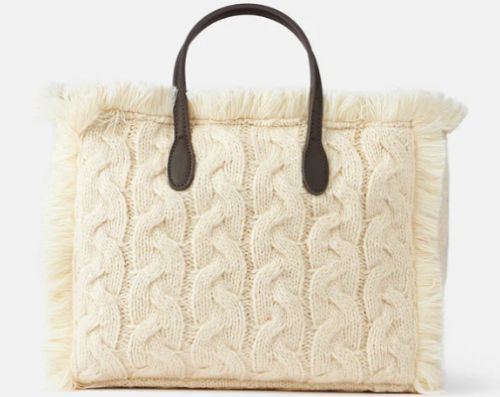 Borsa BRAID TRICOT STRASS 12