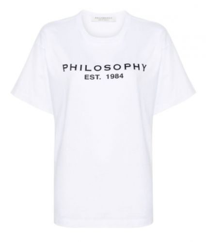 T-shirt girocollo logo PHILOSOPHY