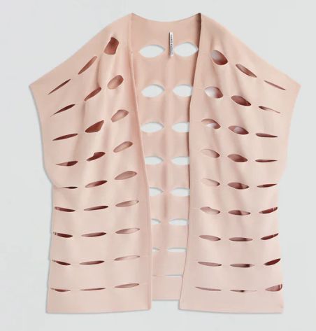 Cardigan traforato