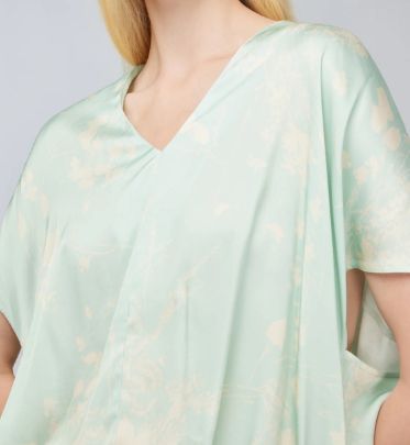 Blusa MADDALENA fantasia fondo elastico