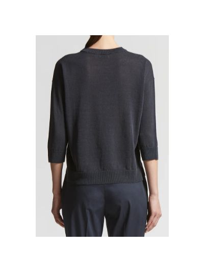 Maglia paricollo taschino piping