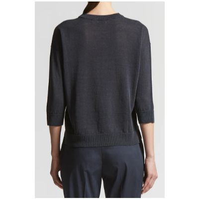 Maglia paricollo taschino piping