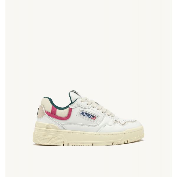 Sneakers CLC verde e fucsia