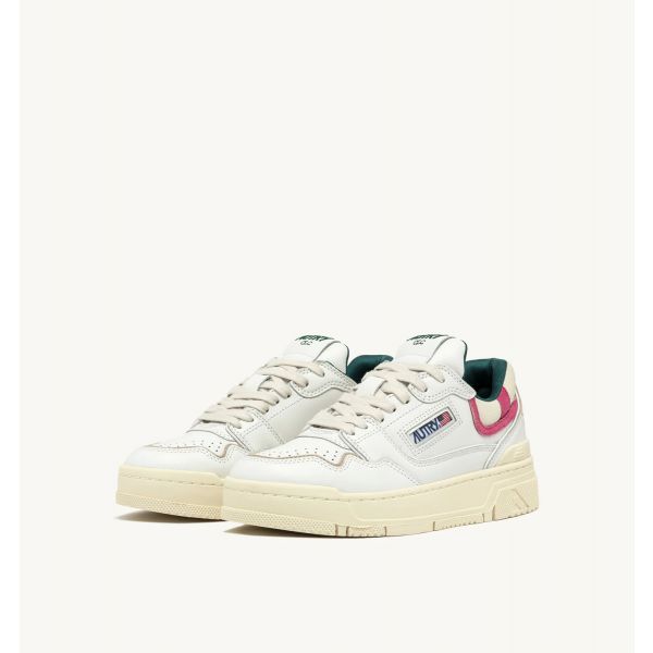 Sneakers CLC verde e fucsia