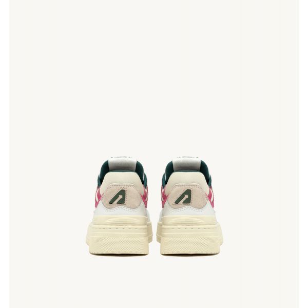 Sneakers CLC verde e fucsia