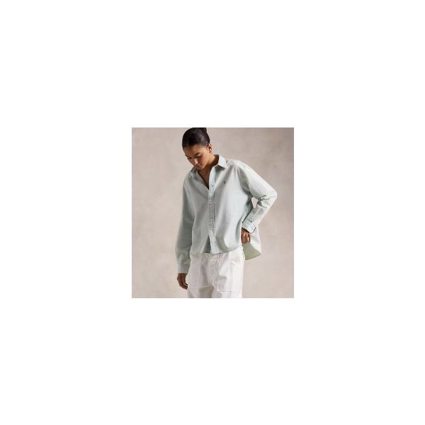 Camicia in lino Chambray
