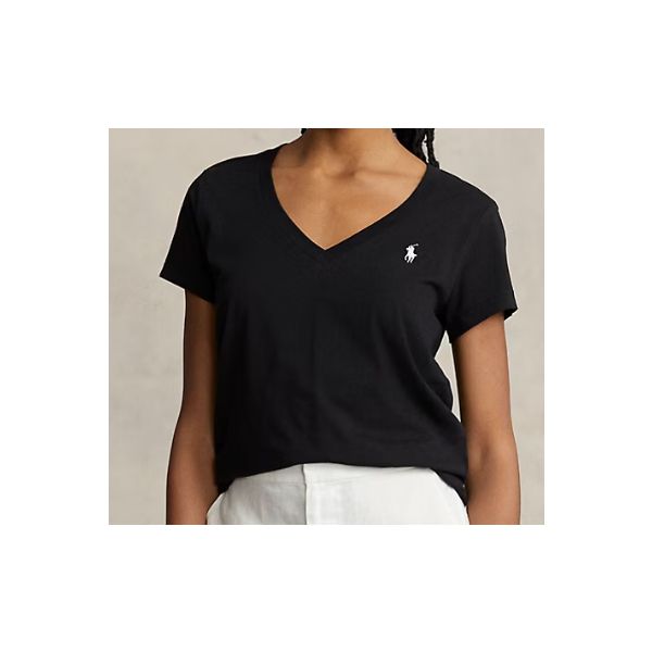T-SHIRT SCOLLO A V 